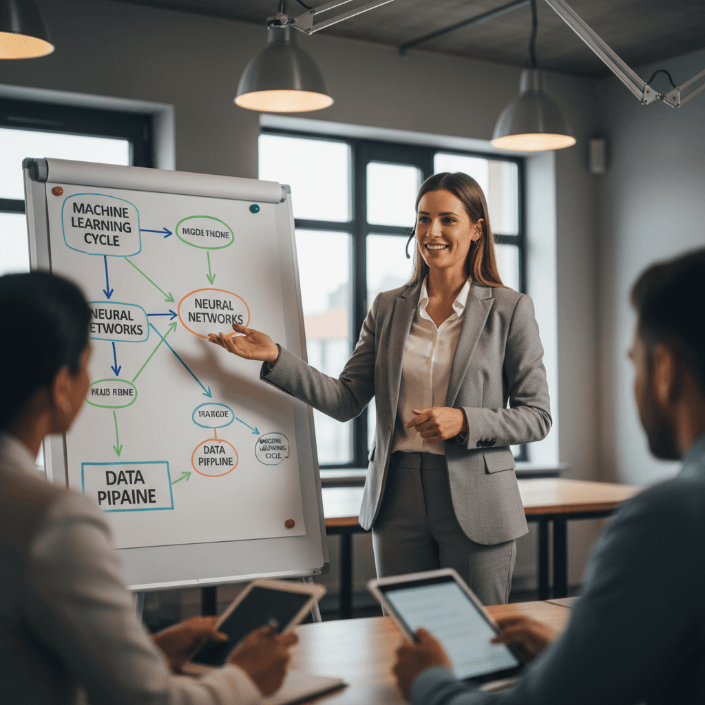 ai-able facilitator teaching AI literacy